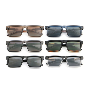 Gafas de Sol Unisex Polarizadas Cuadradas Clásicas al por Mayor, Diseño Retro, Personalizadas con Receta, Ligeras, Protección UV - Product Image 6