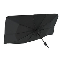Pare-soleil de voiture pliable OEM ODM, plusieurs tailles, ajustement universel, rétractable, protection UV pour pare-brise avant