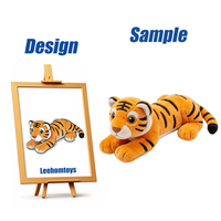 Service OEM de haute qualité, taille personnalisée 8cm-30cm, animaux en peluche, jouets en peluche, tigre, filles, doublure en coton et maille, emballage personnalisé pris en charge