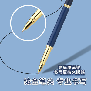 Metal Ballpoint <b>Pen</b> 0.5Mm Stainless Steel Tip With Spring Mechanism For Office Use - Product Image 2