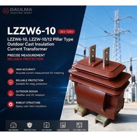 Transformateur de courant isolé de type pilier extérieur LZZW6-10 LZZW-10/12 10kV 11kV 12kV 0.2S/0.2/10P