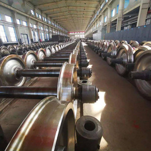 Juego de Ruedas y Ejes de Acero Forjado para Locomotoras de Carga Pesada, al Mejor Precio en China - Product Image 2