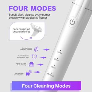 Electric Dental Flosser Portable Water Floss Teeth <b>Cleaning</b> Oral Hygiene Device For Home Use - Product Image 4