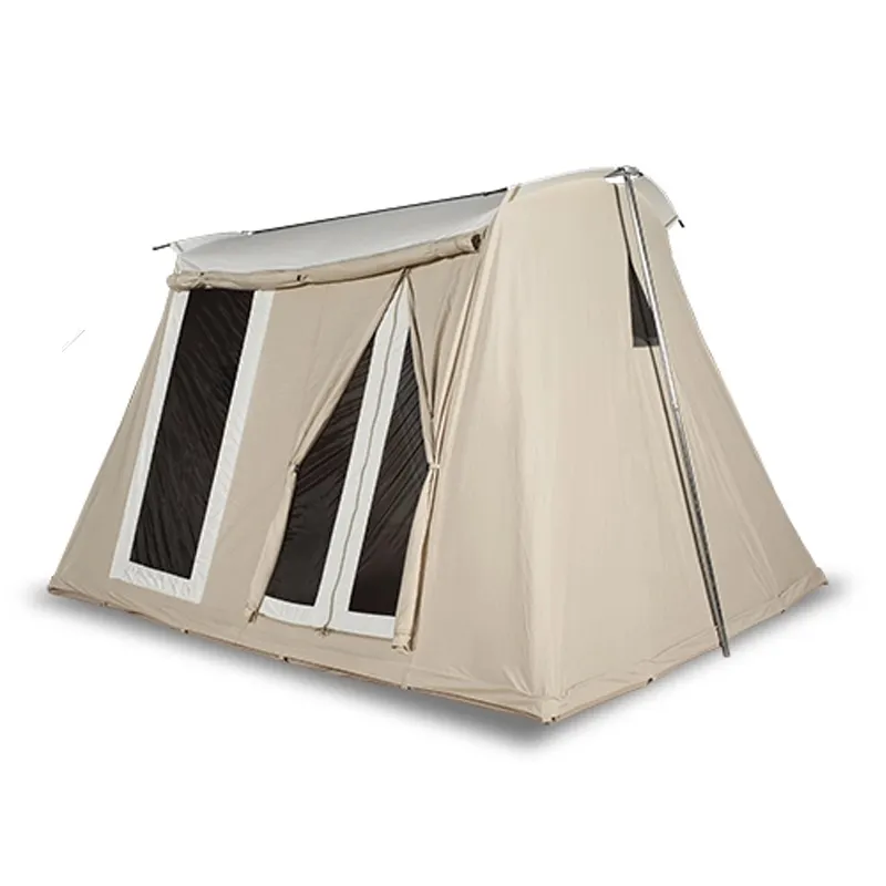 Nuovo riparo da campeggio impermeabile singola persona all'aperto escursionismo picnic TC cotone poliestere tenda