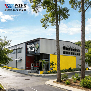 Bâtiment en acier de qualité industrielle pour gymnase de tennis, résistant aux intempéries, conforme à la norme AS/NZS 1170, structure robuste, fiable, garantie 50 ans - Product Image 1
