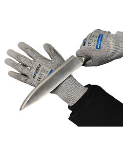 WESTON Level 5 Schnitt feste Handschuhe mit PU-Griff Palm-beschichteten Strick handschuhen - Product Image 1