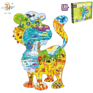 Kids Educational Toys 180 PCS Toddler <strong>Puzzle</strong> Age 3-12 Jigsaw <strong>Puzzle</strong> 6 Styles Kids Animals <strong>Puzzle</strong> <strong>Game</strong> Toys <strong>Set</strong> - Product Image 5