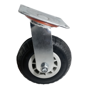 Factory Rubber Industrial Castor Black Heavy Duty Fixed Swivel <strong>Locking</strong> <strong>Caster</strong> <strong>Wheel</strong> - Product Image 6