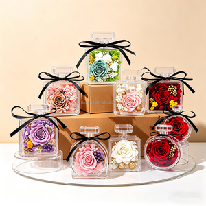 Regalo Floreale Raffinato in Acrilico per la <span class=keywords><strong>Festa</strong></span> dei Nonni, Battesimo, Inaugurazione Casa, Carnevale, Festival e Feste - Product Image 4