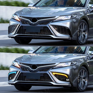 Feux diurnes LED bleu ambre blanc DRL <span class=keywords><strong>pour</strong></span> Toyota Camry SE XSE 2021-2023 2024 antibrouillard avec clignotant feu de conduite - Product Image 6