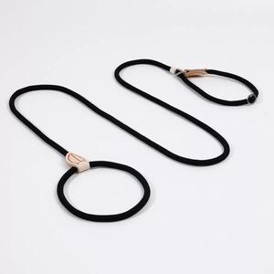 Vente en gros anti-casse PU chien laisse et collier ensemble solide motif poinçon intégré anti-déflagrant Traction mignon plume - Product Image 4