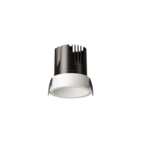 Spot encastré moderne 12W COB LED pour plafond, découpe 75mm, CRI élevé, éclairage intérieur domestique LP-FX7584-NR-22-1