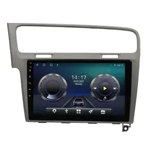 Android 10 AI Điều Khiển Bằng Giọng Nói Đài Phát Thanh Xe Đa Phương Tiện Player Cho Volkswagen Golf 7 2013-2017 Navigation GPS Auto 2 Din Không Có Dvd