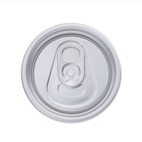 Couvercle de boîte en aluminium de qualité alimentaire 49,5 mm CDL à grande ouverture, écologique, recyclable, facile à ouvrir avec languette de traction