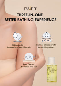 Оптовая продажа, натуральный ингредиент, обеспечивающий безопасность для мытья тела, без остатков, масло для душа для релаксации - Product Image 4