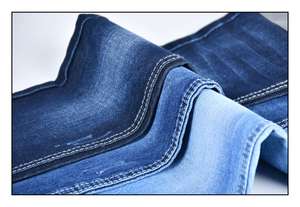 <span class=keywords><strong>Tissu</strong></span> denim flammé TR à bas prix bon marché et à faible élasticité pour homme, jeans, jeans, denim, usine de tissus - Product Image 5