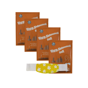 Bantalan Pemanas Perut Sekali Pakai Layanan OEM, Pereda Nyeri Kram Menstruasi Instan, Sabuk Penghangat Perut - Product Image 5