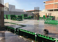 Béton vert béton moules moules préfabriqués dalle de plancher acier métal aluminium coffrage panneaux coffrage pour béton de construction