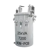 Transformador de Distribución Monofásico Sumergido en Aceite KLEAD, 50Hz, Baja Tensión, Tanque Cilíndrico, OEM Disponible