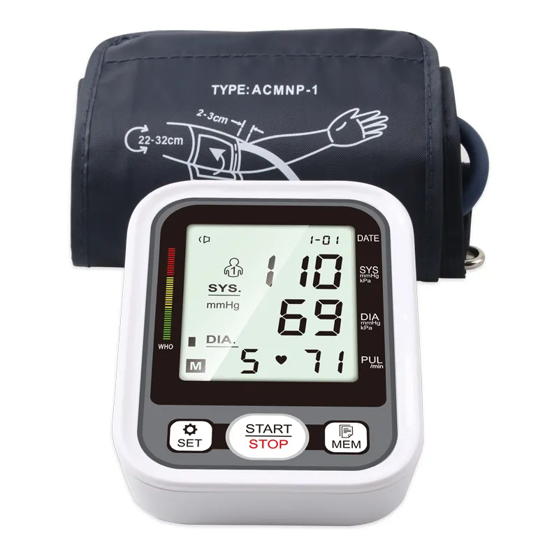 Arm Electronic Blood Pressure Monitor digital BP monitor Blood Pressure meter