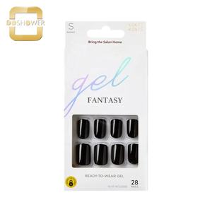 <span class=keywords><strong>Kit</strong></span> <span class=keywords><strong>de</strong></span> <span class=keywords><strong>uñas</strong></span> negras cortas <span class=keywords><strong>de</strong></span> fantasía 24 Mega pestañas adhesivas pegamento <span class=keywords><strong>de</strong></span> Gel Rosa Barra <span class=keywords><strong>de</strong></span> manicura 28 <span class=keywords><strong>uñas</strong></span> artificiales a presión - Product Image 6