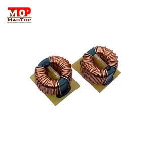 Inductor de potencia toroidal al por mayor, inductores de modo común, bobina de inducción de ferrita suave