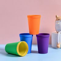 Gobelets de rythme musical pour la maternelle, jeu de bataille amusant pour bébés, empilables, pour l'éducation précoce, écologiques, personnalisables, en PP, 16OZ