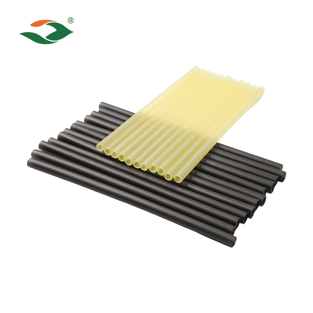 Custom Rice Paper Bamboo Cornstarch Straws Biodegradable Disposable Drinking Straws Mix Order