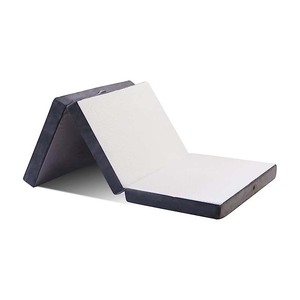 Xách tay bọt Nệm 70% mật độ cao Bộ nhớ polyester bông 10mm Độ dày có thể gập lại có thể tháo rời có thể giặt thiết kế hiện đại trẻ em' - Product Image 5