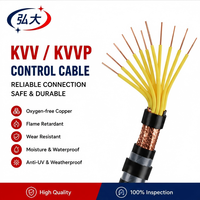 Cable Flexible KVV KVVP de Alta Calidad, Conductor de Cobre, Aislamiento de PVC, Cable de Control Blindado para Varias Conexiones Eléctricas
