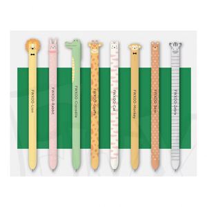Economical Plastic <b>Pens</b> for Students Custom Animals Printing Giraffe Dinosaur Pattern 0.5mm 0.7mm Bulk Gift - Product Image 4