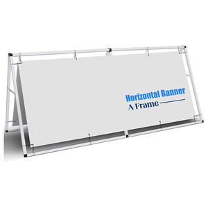 Promosyon ücretsiz profesyonel özel tasarım şekli Pop up Banner açık 2*1m reklam ekranı fuar bir çerçeve afiş - Product Image 5