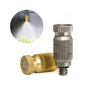 Metal Brass Misting Nozzle For High Pressure Water Sprinkler Nozzle