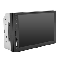 Autoradio 2 DIN 7 pouces avec 1 ou 2 ports USB, Carplay, lecteur MP3/MP5, écran tactile complet, Bluetooth, FM, USB, AUX, vidéo et fonction Mirror Link