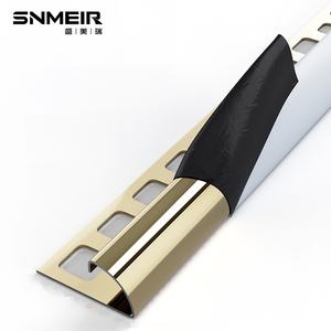 Thép không gỉ gạch <span class=keywords><strong>TRIM</strong></span> tường góc 6mm thép không gỉ <span class=keywords><strong>L</strong></span> hình dạng <span class=keywords><strong>TRIM</strong></span> Vàng SS cạnh <span class=keywords><strong>TRIM</strong></span> - Product Image 2