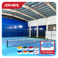 Revêtement acrylique pour terrains de sport scolaires, revêtement acrylique à base d'eau pour terrains de sport, finition durable, revêtement à haute adhérence