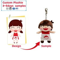 Poupée en peluche personnalisée, jouet en peluche sur mesure, fabricant de jouets en peluche, poupée en peluche de 10 cm, conception personnalisée
