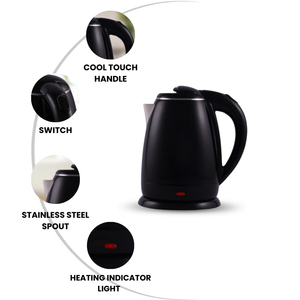 New Design 2.0L 360 Degree Rotational Base Stainless Steel Electric Water <b>Kettle</b> - Product Image 3