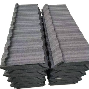 Tuiles de toiture en acier revêtu de pierre Temples résistants à la chaleur Asphalte Terre cuite Céramique <span class=keywords><strong>Bambou</strong></span> Argile Résine synthétique Fibre de verre PVC - Product Image 4