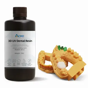 Acme 405纳米树脂3d打印机牙科dlp液晶紫外打印材料3D打印机牙科可浇铸冠树脂