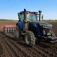 Traktor Roda Pertanian Lovol 200HP 4WD yang Stabil dan Andal dengan Mesin Weichai Turbocharged untuk Persiapan Tanah, Penanaman, dan Penggunaan Komersial