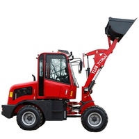 Mini ventre de roues, 1.5 tonnes, chargeur avant