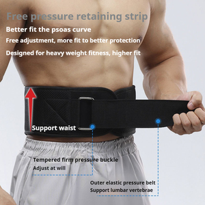 Egzersizleri destek naylon bel koruma derin squat sert çekme tezgah presi antreman spor ağırlık kaldırma kemeri - Product Image 2