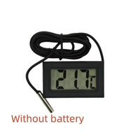 Mini thermomètre numérique LCD pratique, capteur hygromètre, jauge, moniteur de réfrigérateur, aquarium, affichage, détecteur d'humidité FY-10