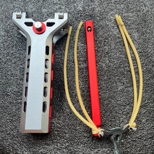 Resin Gs236 Semi-auto G5 High Precision Cnc Aluminum Alloy Professional Hunting Tube Slingshot Catapult for Kids with Laser - Product Image 5