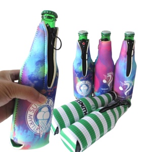 Eco Friendly330ml 12oz Beer <b>Bottle</b> Holder Insulated Neoprene Portable <b>Bottle</b> Cooler for Beer s - Product Image 1