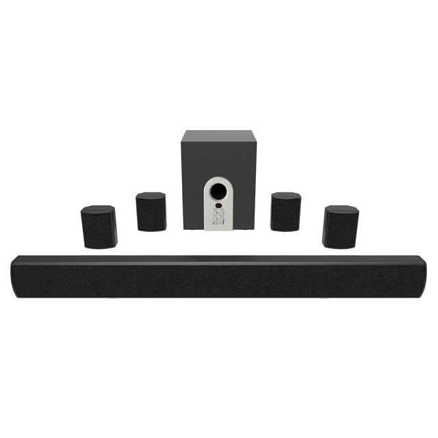 Vofull New Design BT Sound bar 5.1ch Home Theater System for Tv