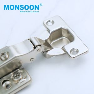 Bisagras de cierre suave para puertas de armarios de alta resistencia, 35 mm, unidireccionales, ajustables en 3D, hidráulicas, para puertas de gabinetes de cocina - Product Image 5