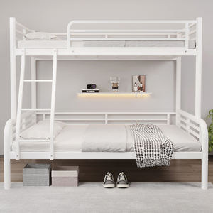 Коммерческие металлические двухъярусные кровати студенческие стальные двухъярусные кровати для взрослых - Product Image 2