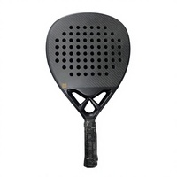 Raquette de paddle professionnelle en fibre de carbone et fibre de verre, conception OEM, prix d'usine, 3K/12K/18K, puissance de rotation supérieure, durable, divertissement